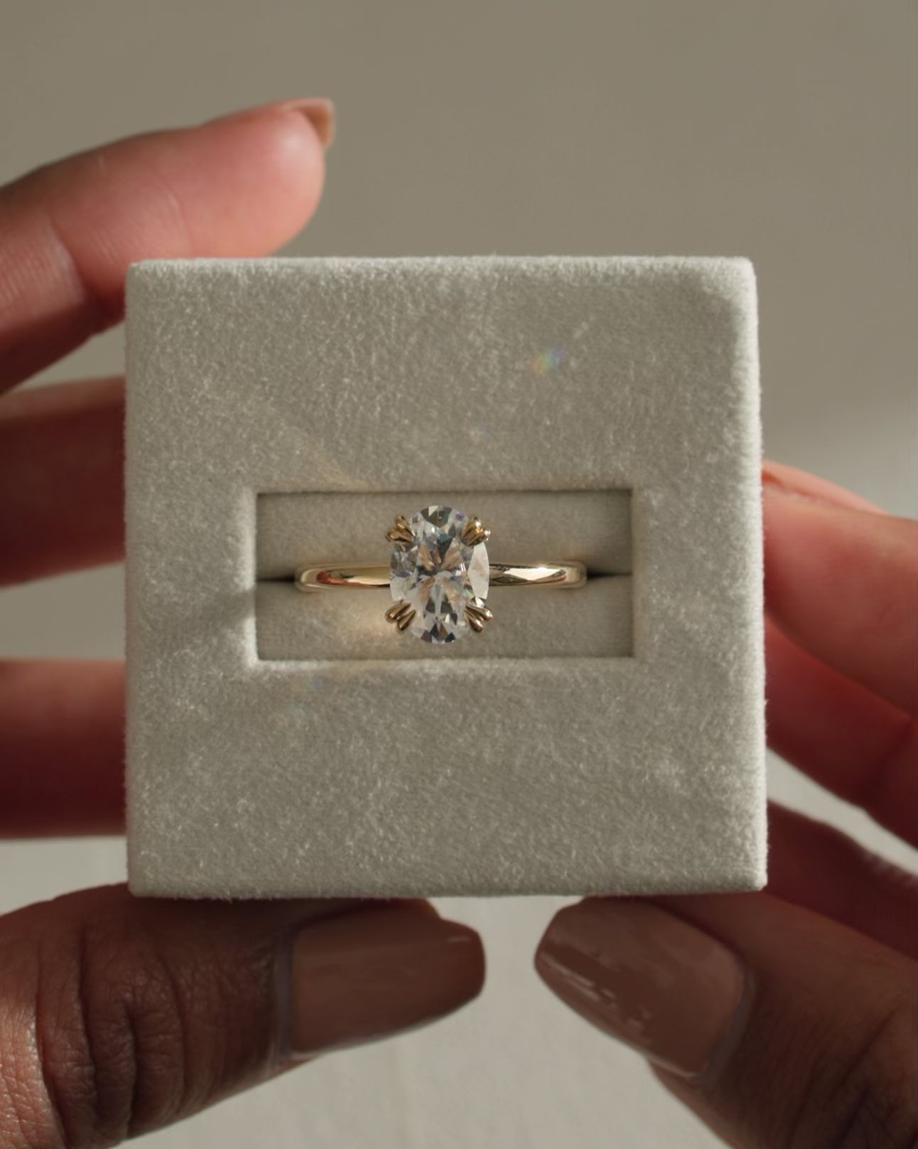 1.0CT oval cut moissanite ring, oval moissanite hidden halo engagement ring, hidden halo oval ring, oval moissanite solitaire, 1 carat oval moissanite ring, elegant hidden halo setting, affordable diamond alternative, sparkling oval moissanite ring, oval cut moissanite for her