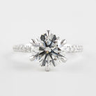 6 Prong Moissanite Ring
