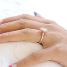 1.0CT Moissanite Ring