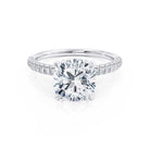 1.10 CT Moissanite Engagement Ring