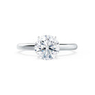 Solitaire Moissanite Engagement Ring
