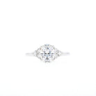 Oval Cluster Ring