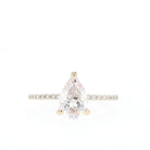 Moissanite Diamond Engagement Ring