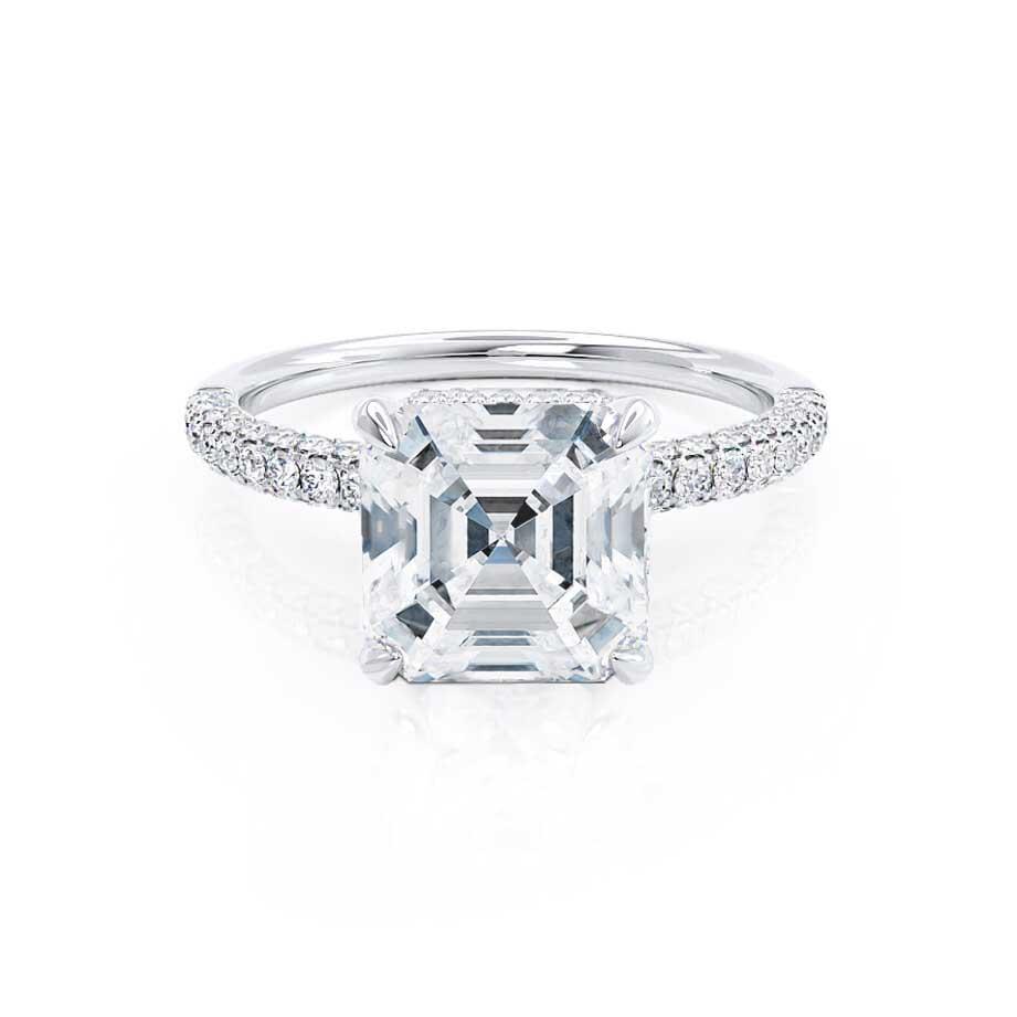 1.30 CT Moissanite Engagement Ring