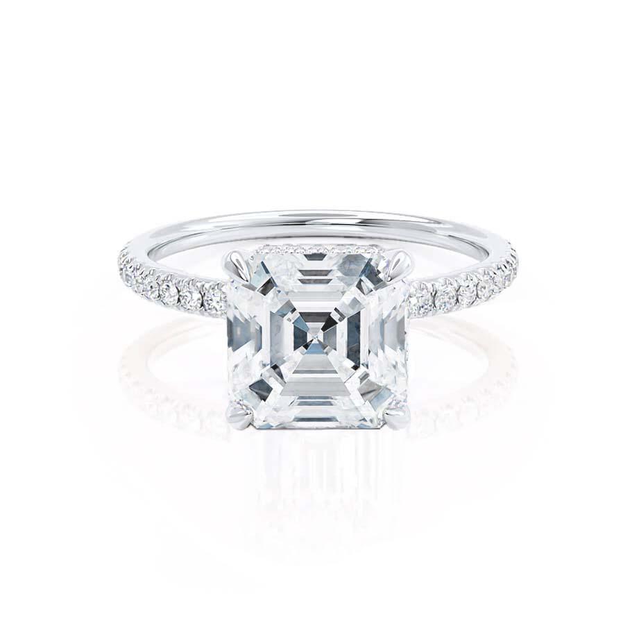 1.30 CT Moissanite Engagement Ring