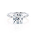 1.30 CT Moissanite Engagement Ring