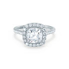 1.30 CT Moissanite Engagement Ring