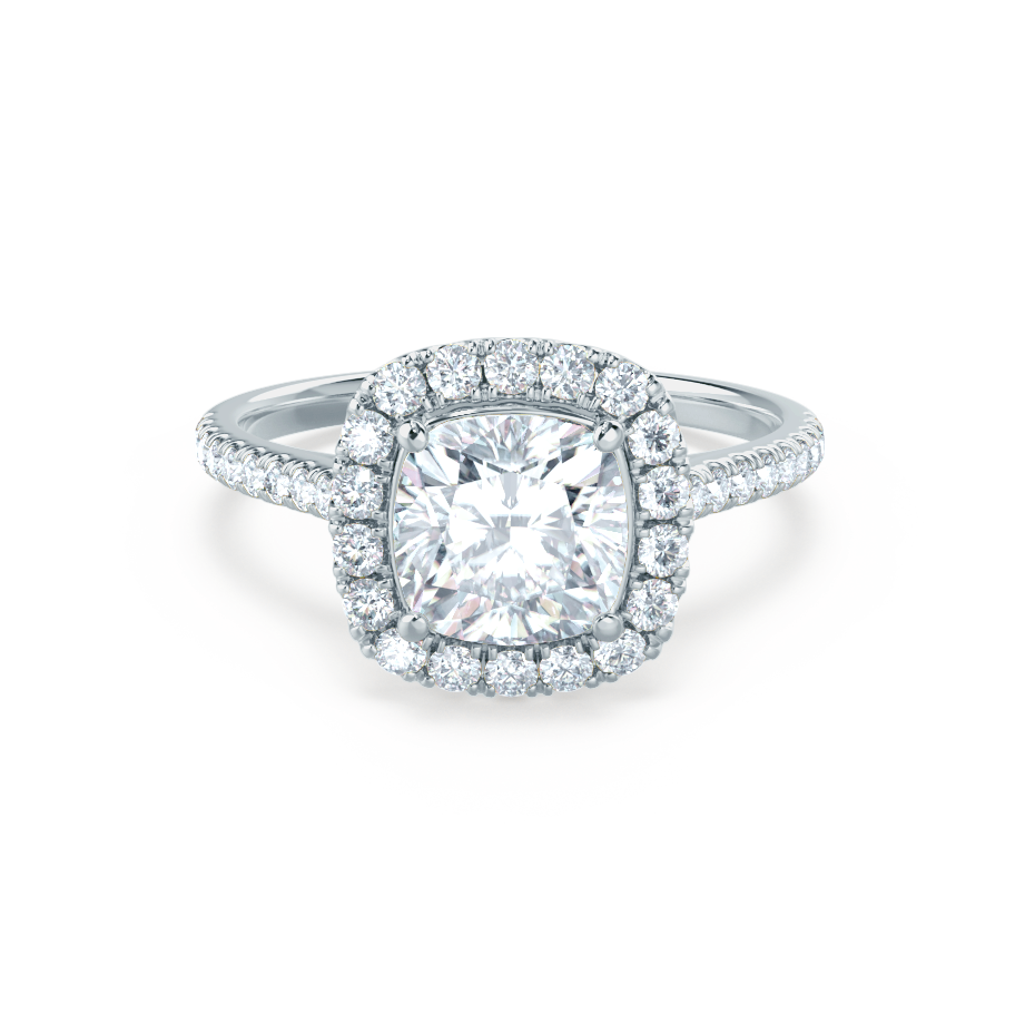 1.30 CT Moissanite Engagement Ring