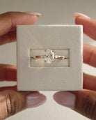 Oval Cut Moissanite Engagement Ring