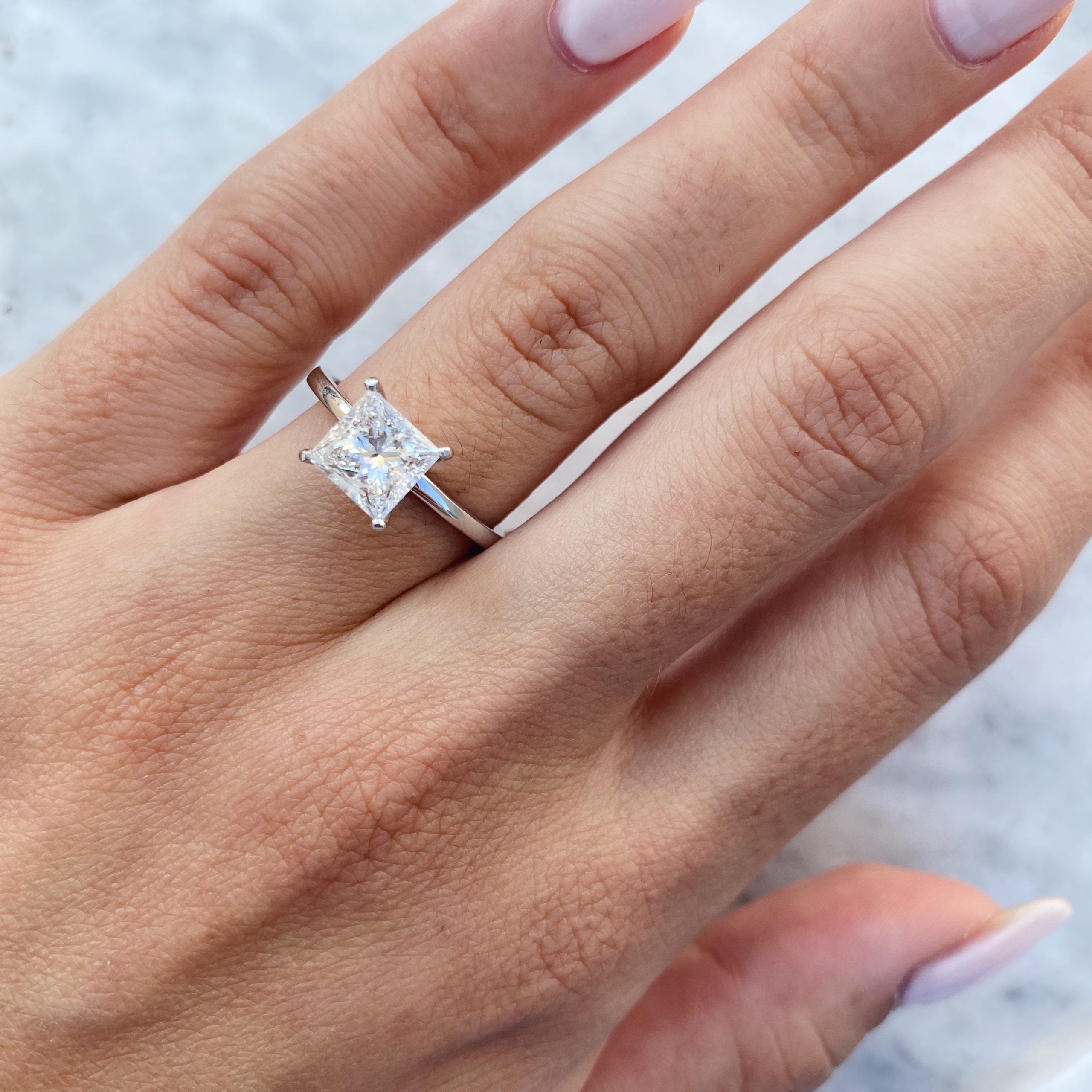 Moissanite Ring for Women