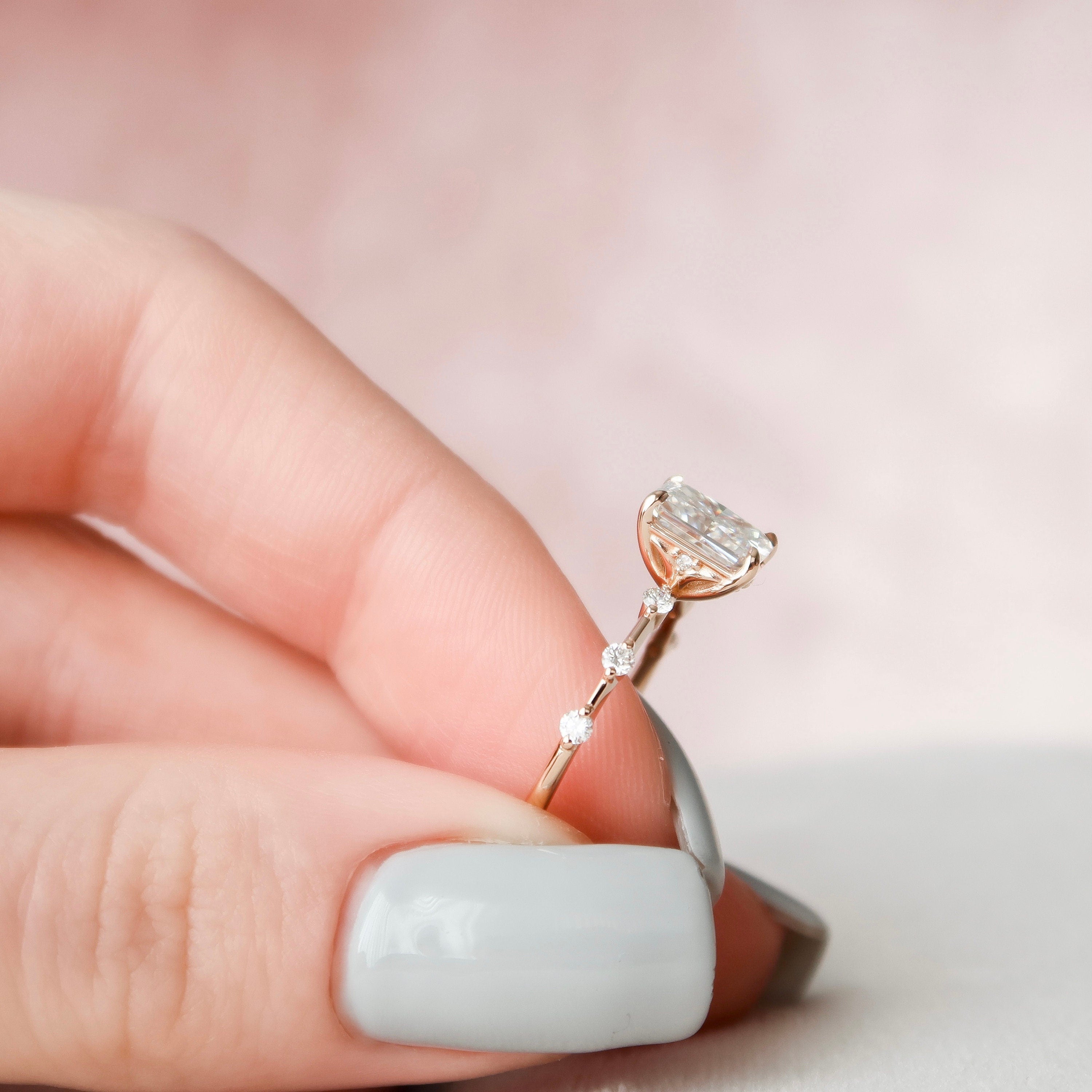 Four Prong Engagement Ring