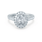 1.50 CT Moissanite Engagement Ring