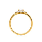 pear-shaped-moissanite-cluster-style-engagement-ring