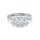 Three Stone Moissanite Ring