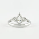Pear Moissanite Ring for Women