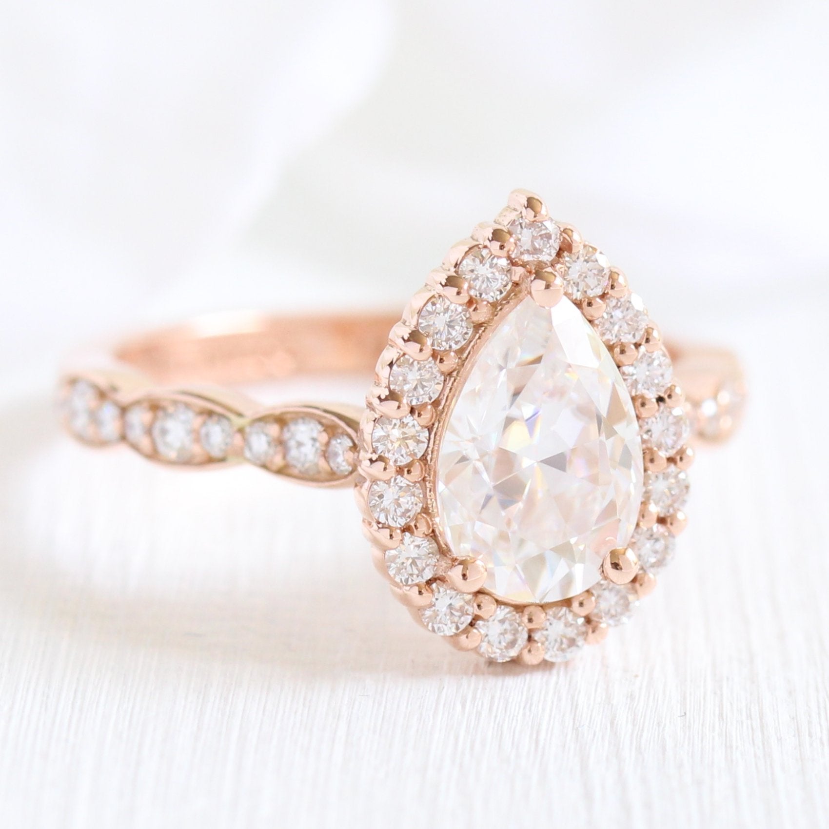 Halo Diamond Ring