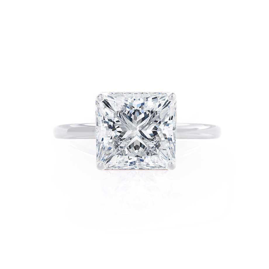 Solitaire Moissanite Engagement Ring
