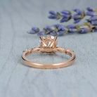 Round Engagement Ring