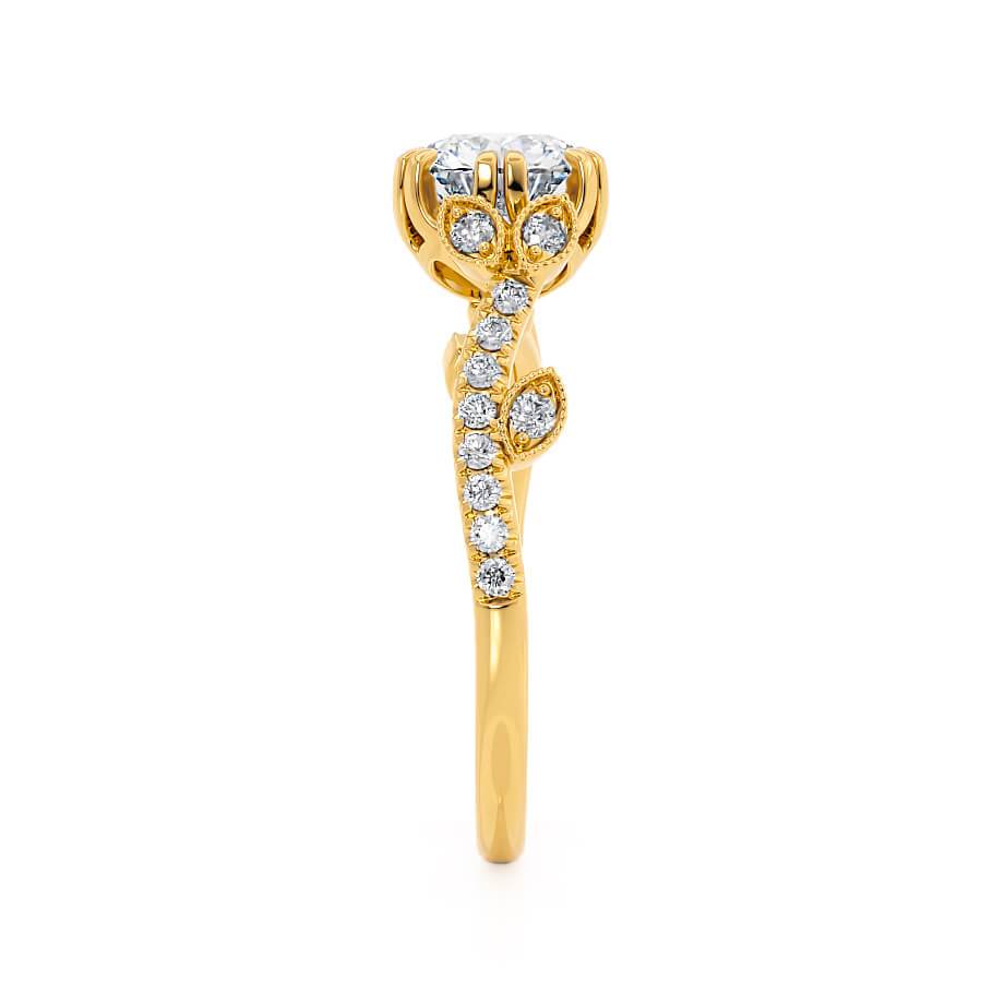 round-shaped-moissanite-cluster-style-engagement-ring-4