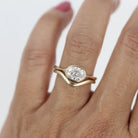 Moissanite Engagement Ring USA