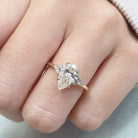Moissanite Engagement Ring for Women