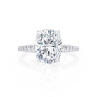 Elongated Cushion Engagement Ring