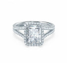 1.80 CT Moissanite Engagement Ring
