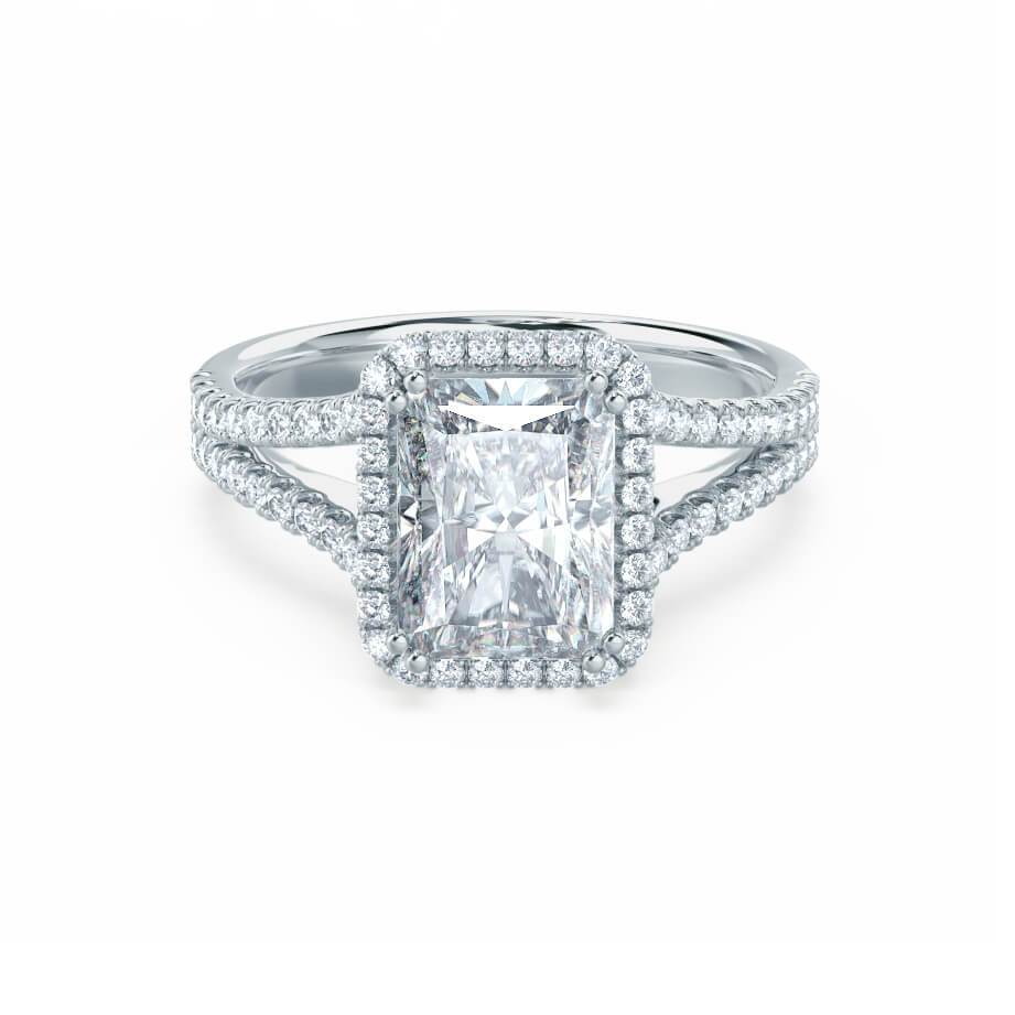 1.80 CT Moissanite Engagement Ring