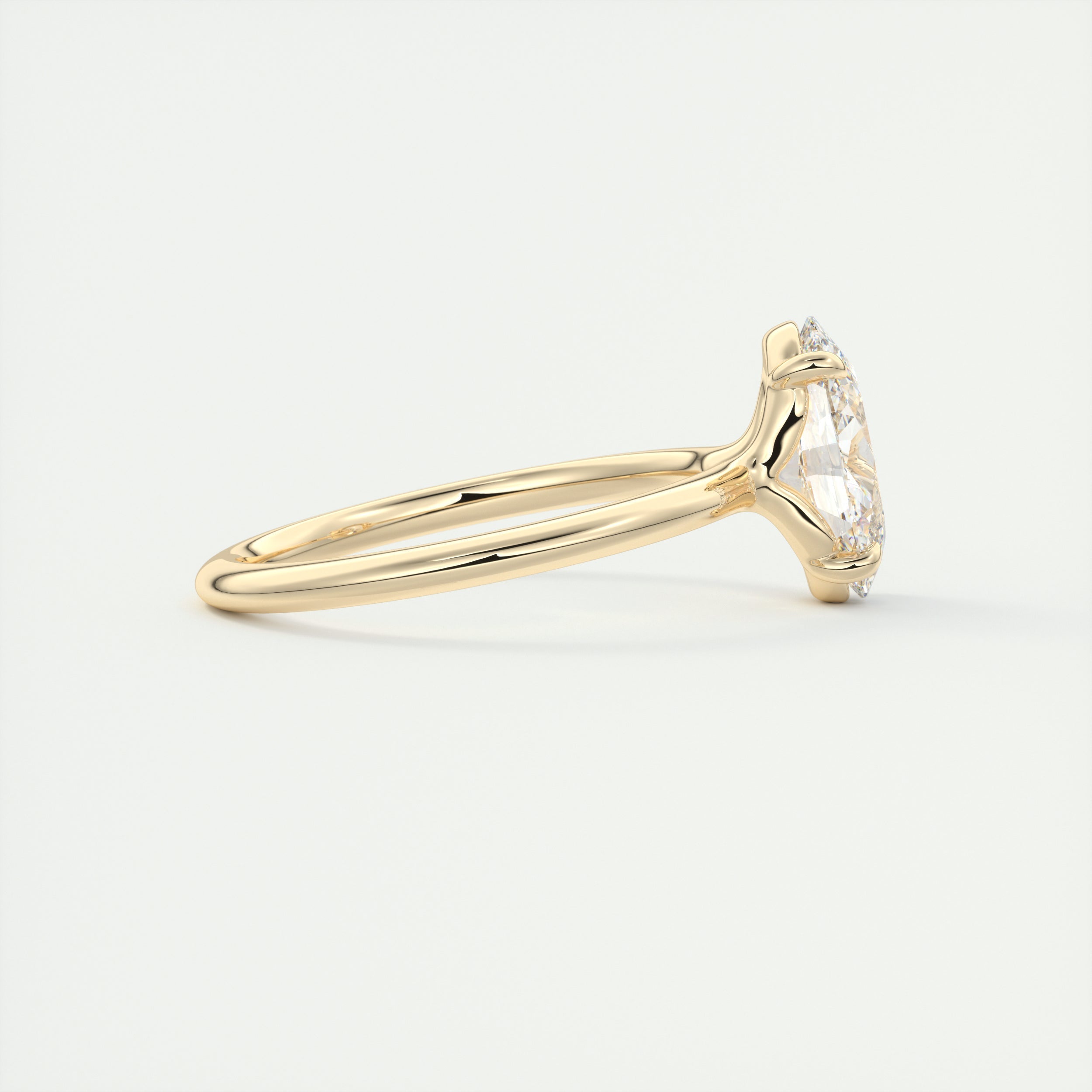 moissanite jewelry with kunzite