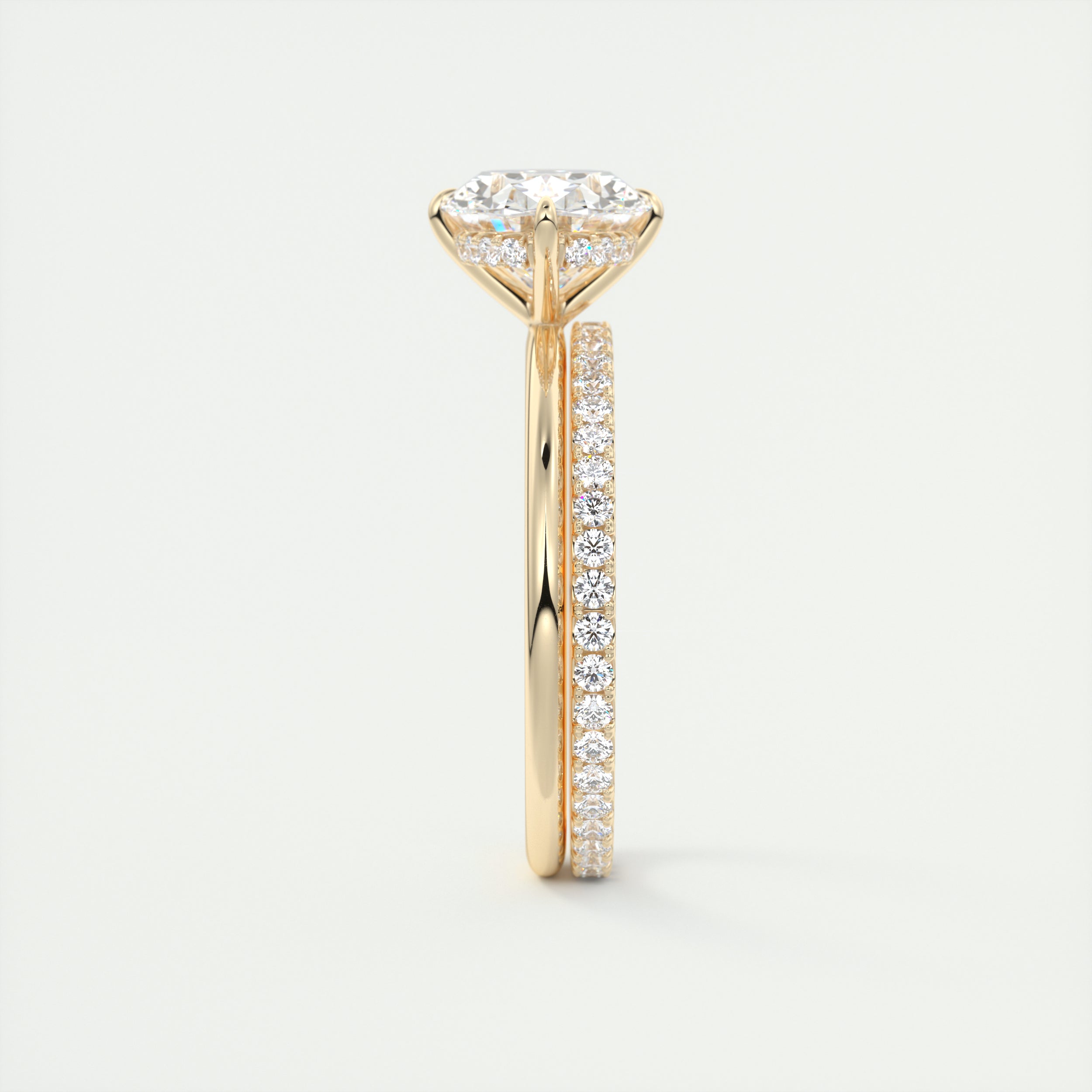 moissanite jewelry with geometric-inspired pieces