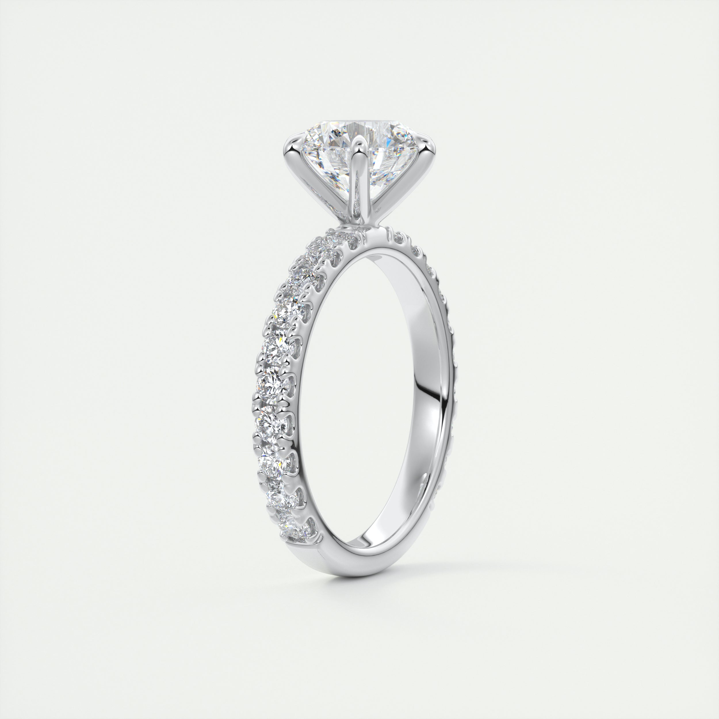 moissanite jewelry with geometric-inspired aesthetics