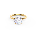 Customized moissanite rings
