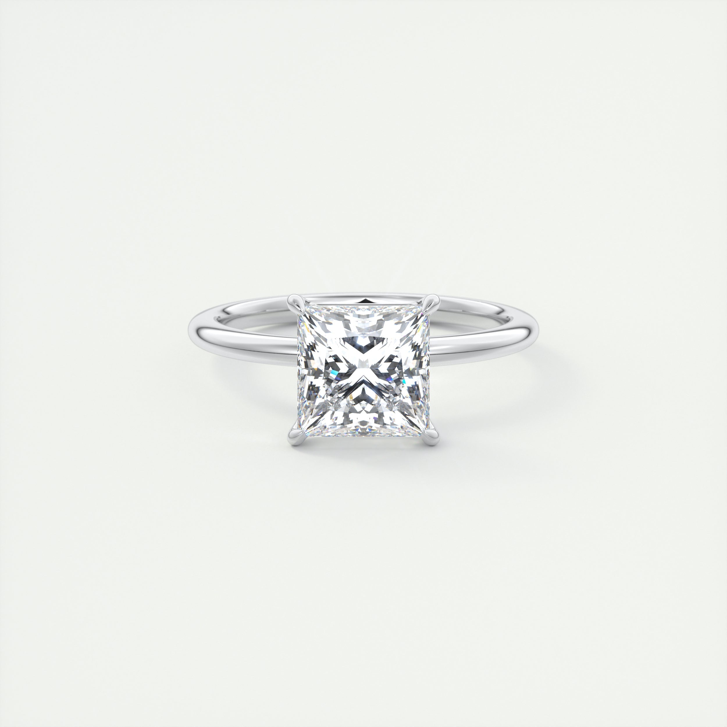 Vintage moissanite wedding rings