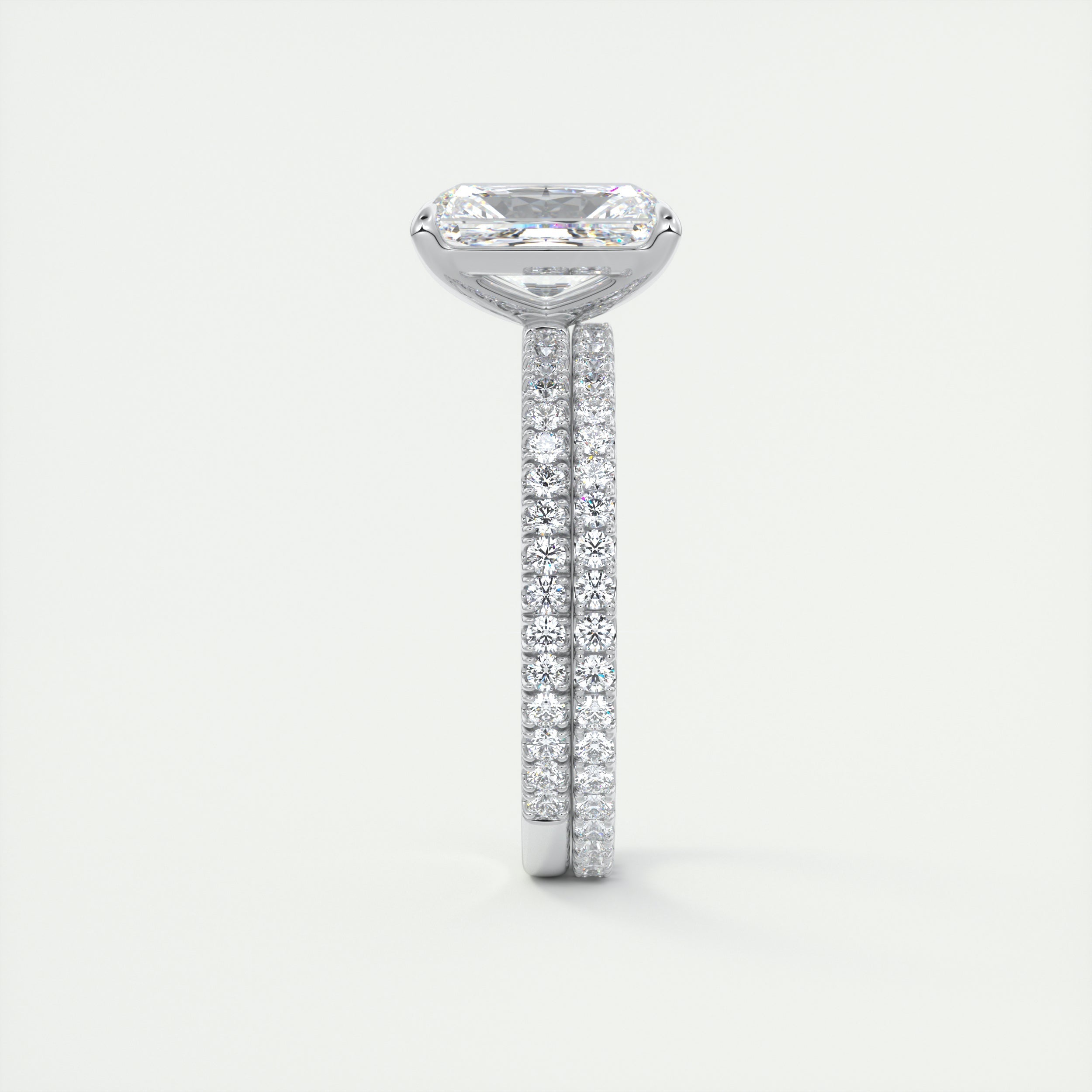moissanite jewelry with industrial-inspired aesthetics