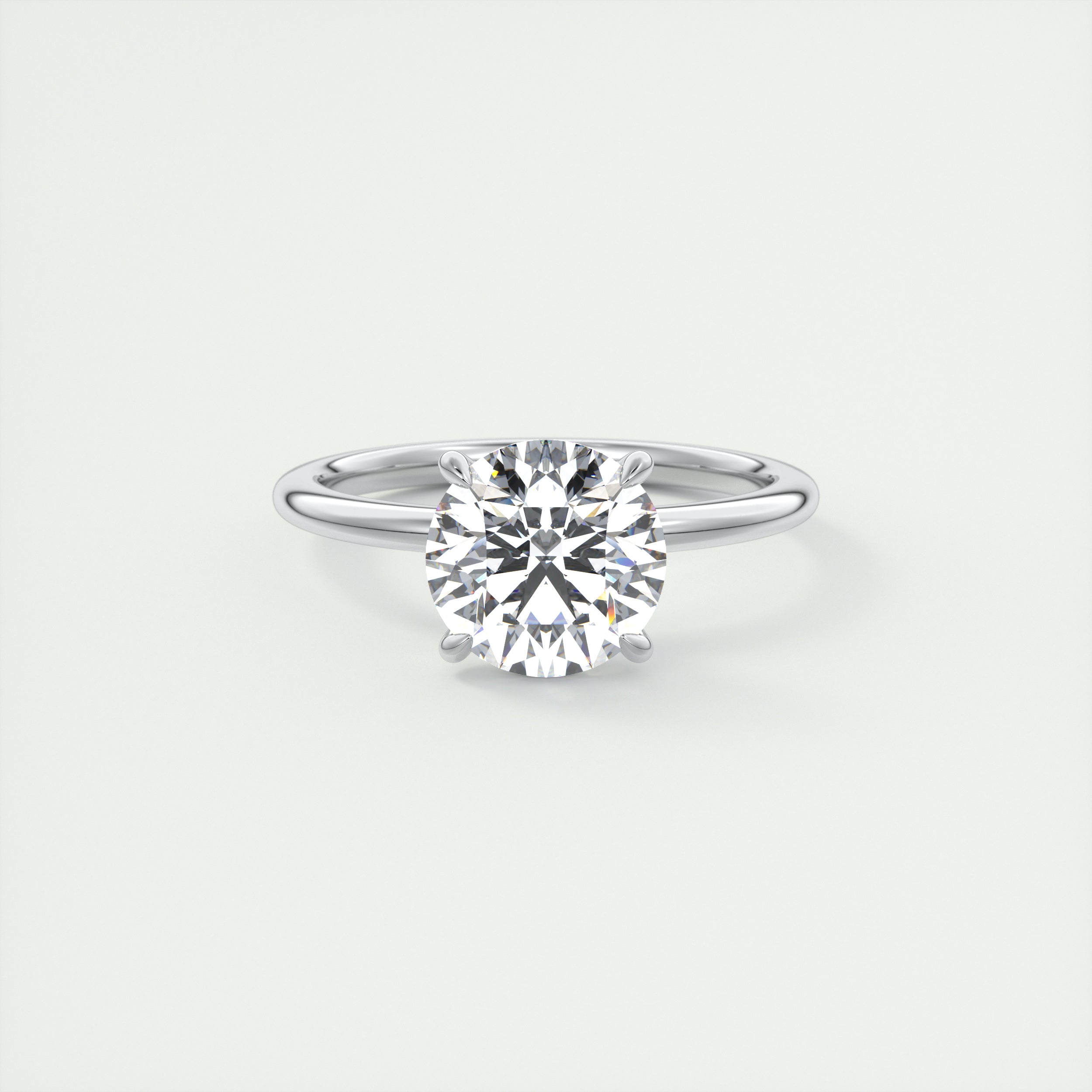 Moissanite wedding earrings