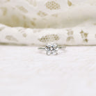 Alternative gemstone engagement rings