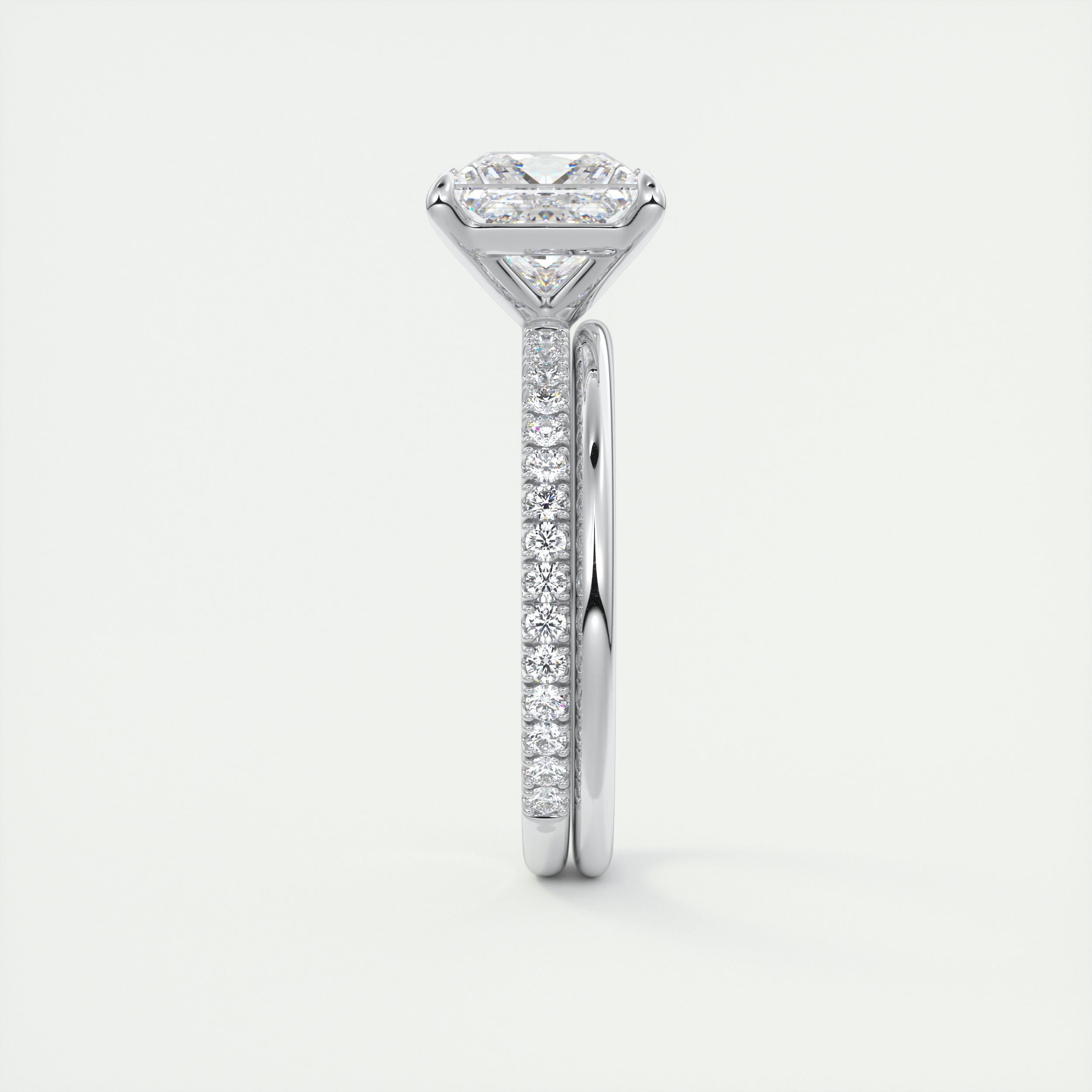 moissanite jewelry with organic-inspired aesthetics