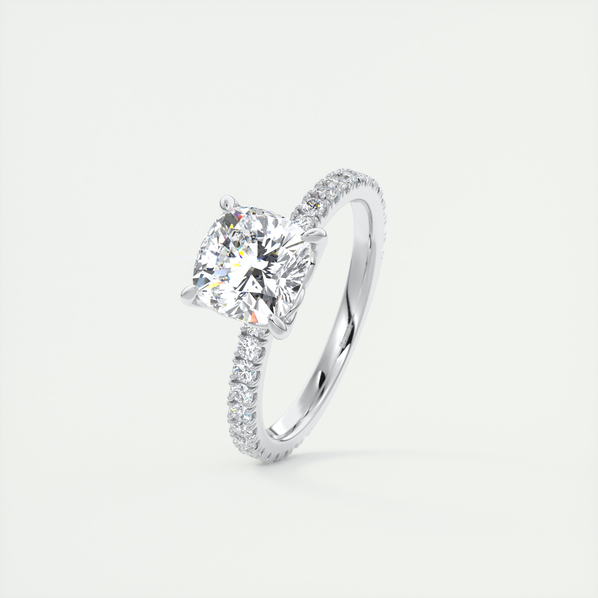toi et moi moissanite ring
