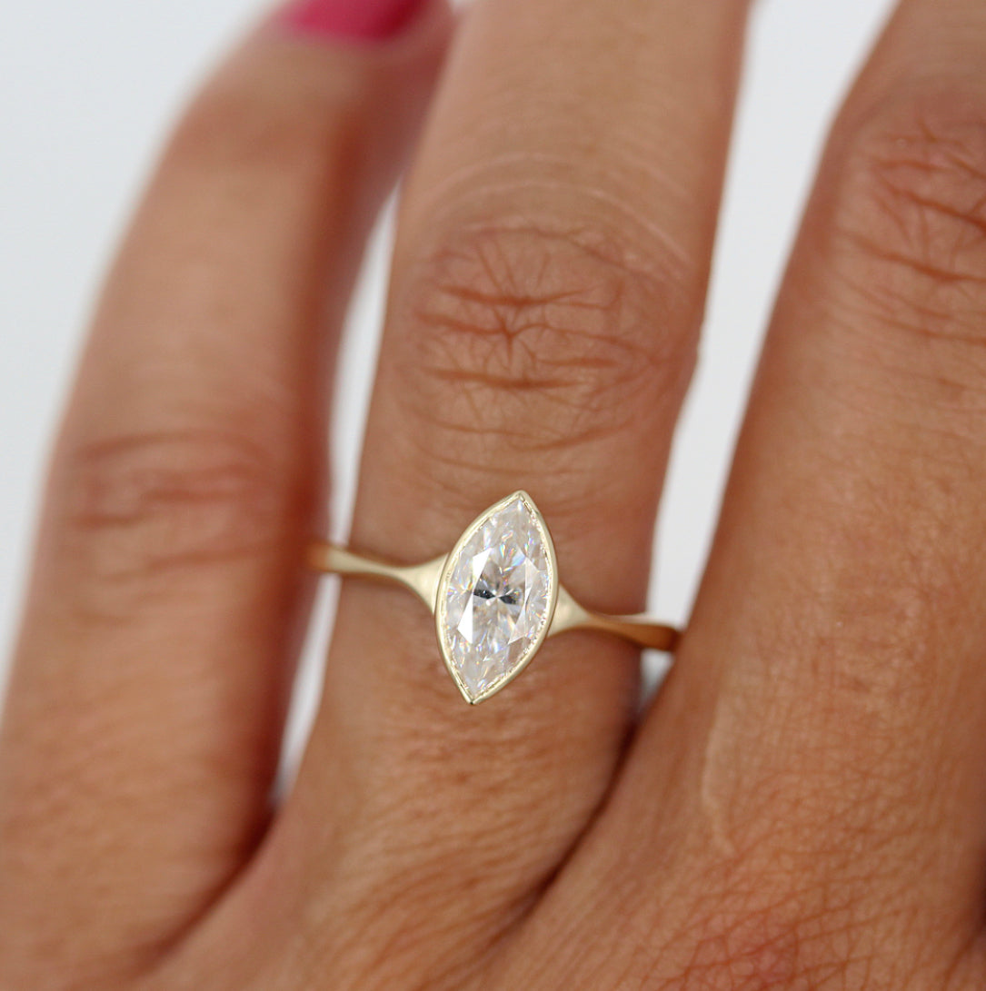 Marquise Bridal Ring