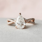 Pear Shaped Engagement Ring
