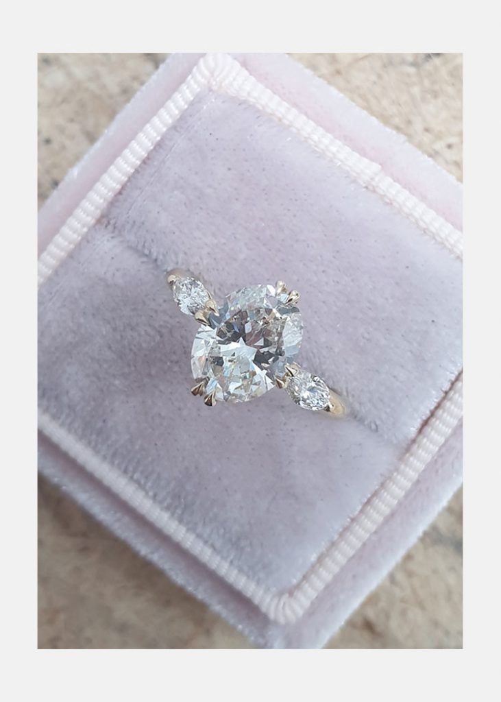 Moissanite diamond solitaire chain necklace discounts online