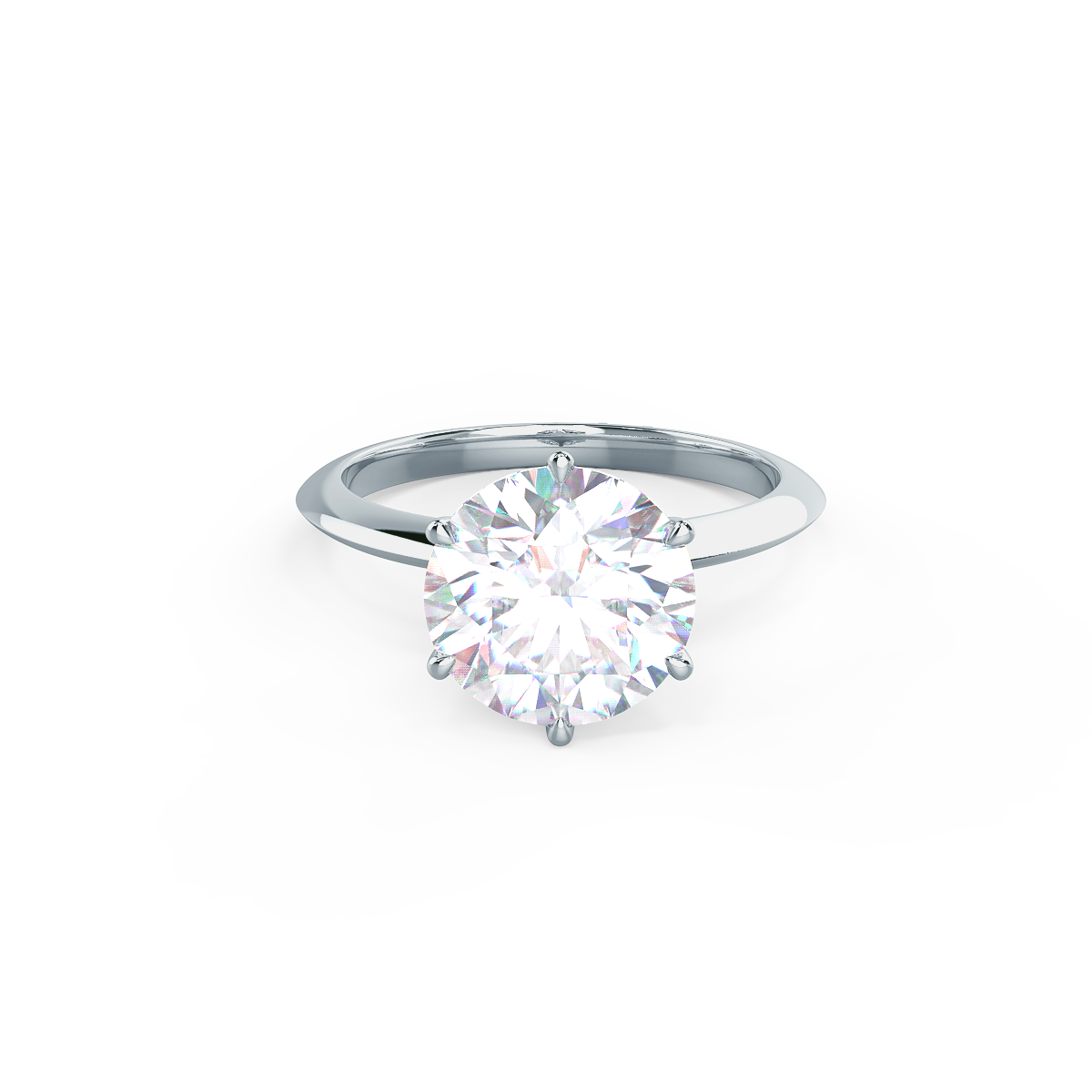 moissanite halo engagement ring Chicago