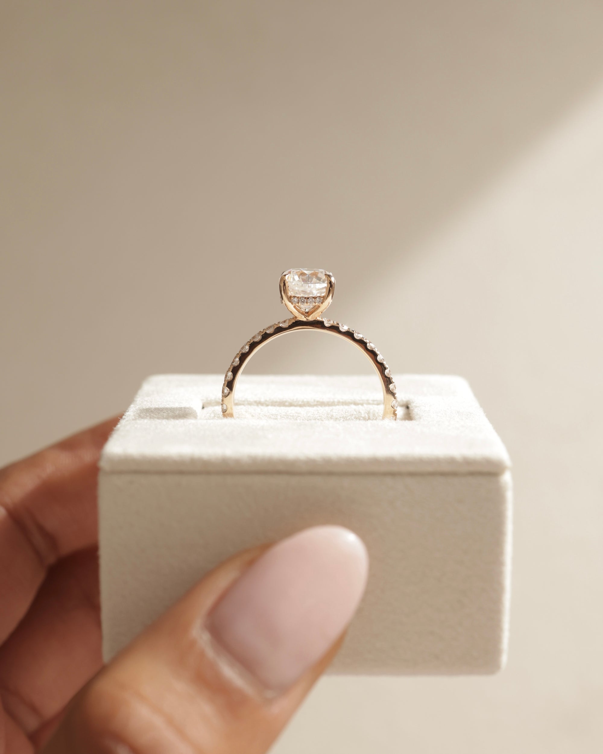 Cushion Diamond Engagement Ring