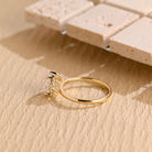 Oval Cut Moissanite Engagement Ring