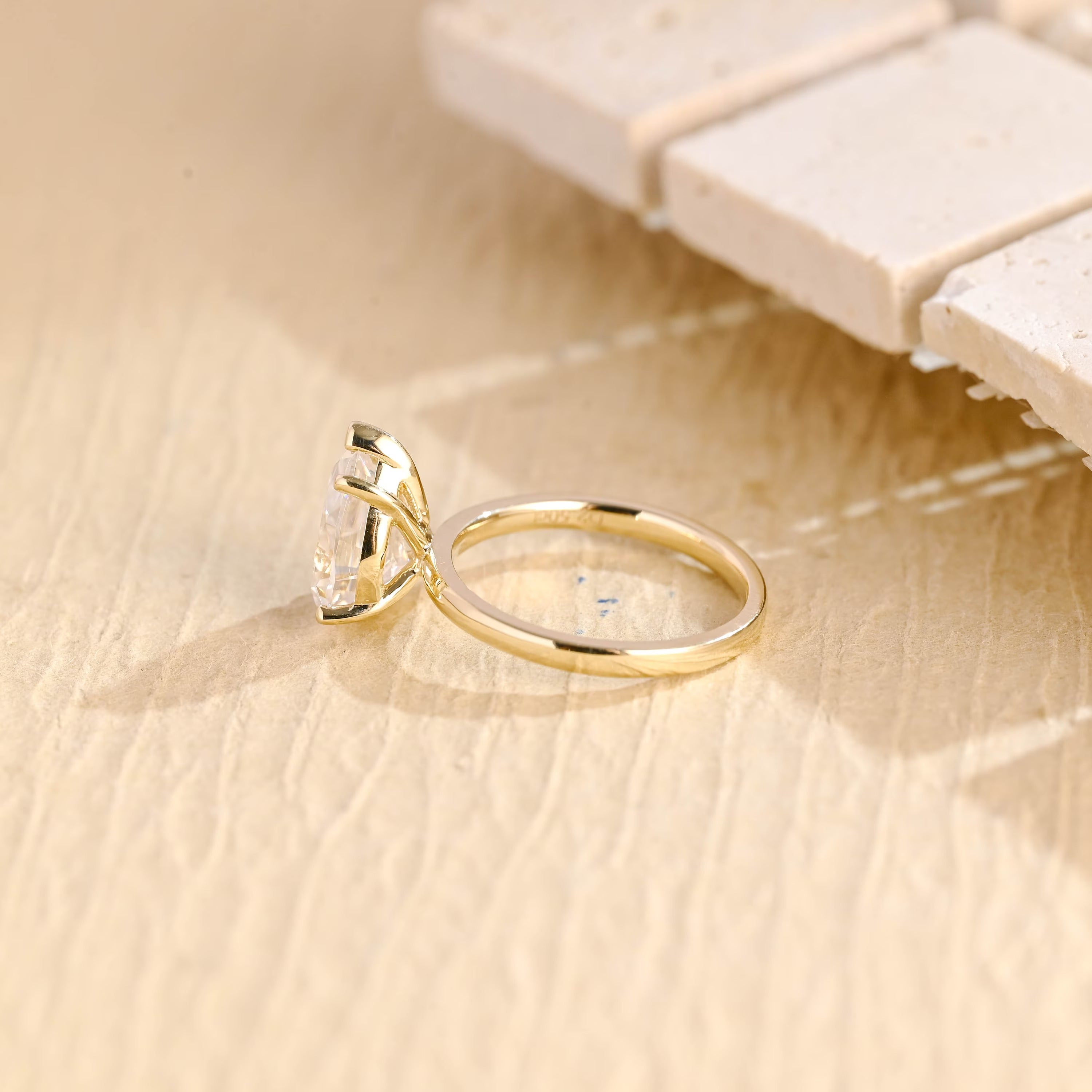 Luxury Pear Engagement Ring