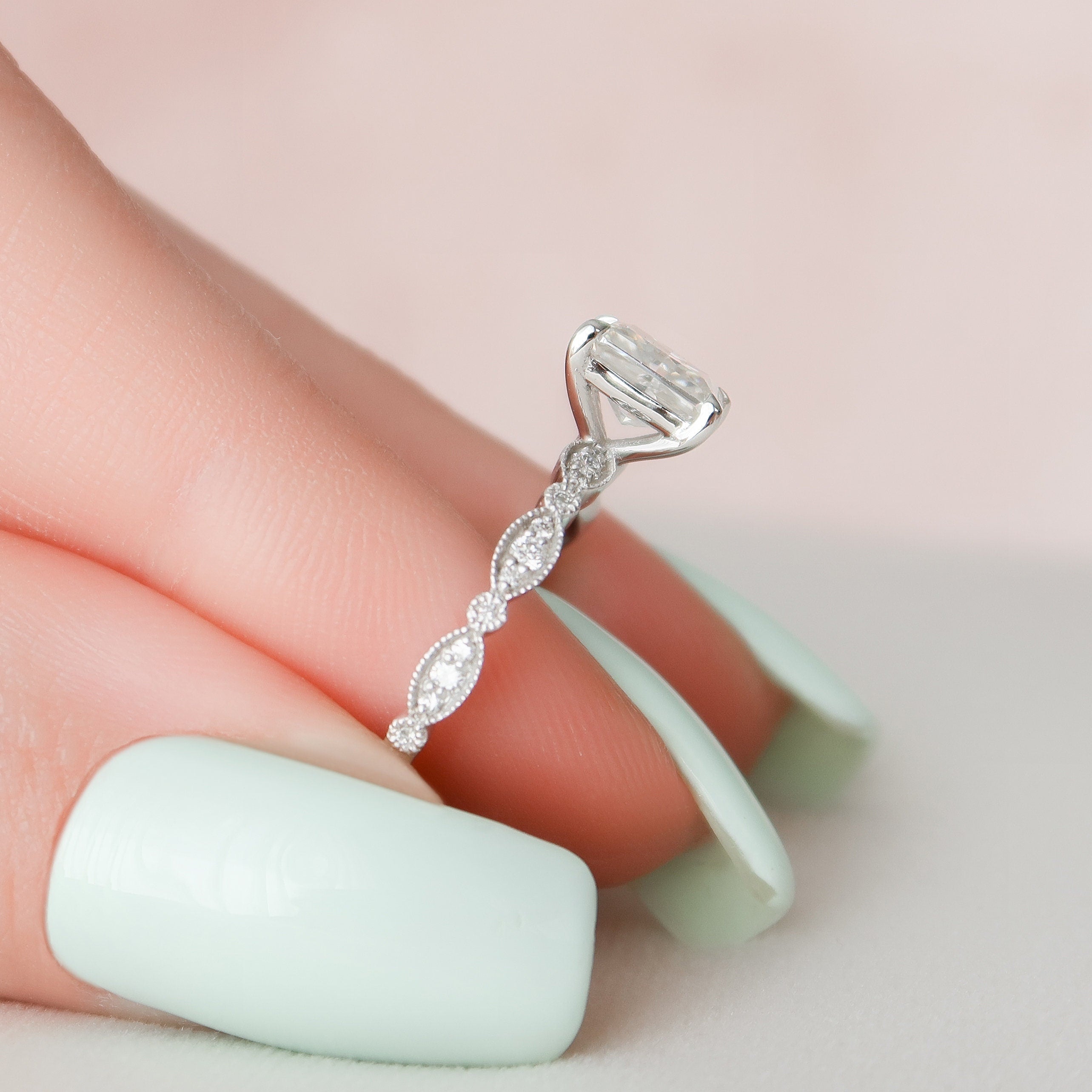 Radiant Cut Proposal Ring