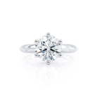 Solitaire Moissanite Ring