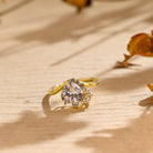 2 Carat Heart Shaped Moissanite Ring