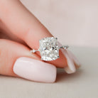 Channel Set Moissanite Ring