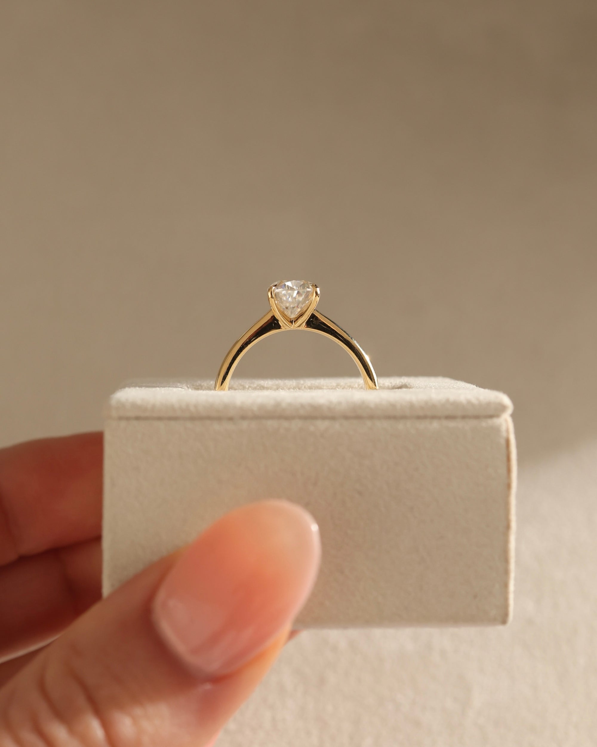 moissanite pear engagement ring, affordable pear diamond ring, handcrafted solitaire moissanite ring, pear moissanite promise ring